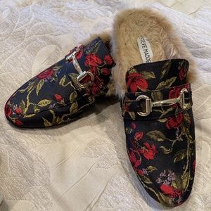 Steve Madden Fur Loafers